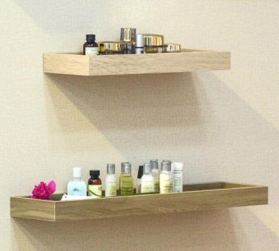 China Modern Decorative Panel Wall Shelf Wall Mounted MDF Floating Shelf for sale