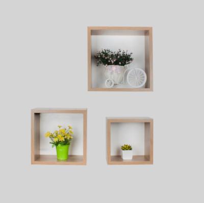 China Panel Hot Sale Household Decorative Cube Shelf Wall Decor for sale