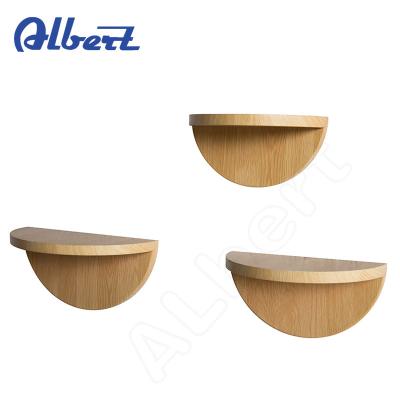 China Modern Decorative Wooden Panel Wall Shelf Design, 3 Wooden Wall Shelf for sale