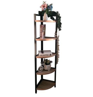 China Wood Corner Storage Metal Shelves for sale