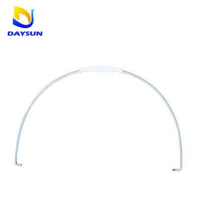 China Stocked Customize various 20l plastic bucket handle anti-hook galvanized metal bucket handles for sale