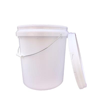 China Stocked Wholesale New Special Design Plastic Paint Bucket with Handle and Lid 1- 5 Gallon Bucket for sale