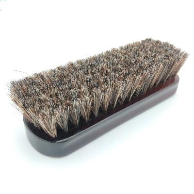 China Home or Salon Beech Horse Mane Hair Big Desktop Nail Dust Cleaning Wooden Wooden Brush for sale