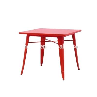 China Dining vintage industrial dining tables, metal toli table, toli table for sale