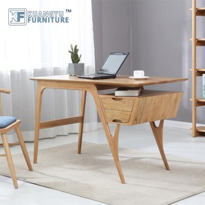 China Traditional Wholesale Quality Modern Solid Wood Computer Desk for sale