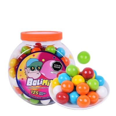 China Ready to be served Shimmer Bubble Gum Ball Candies In Different Colors for sale