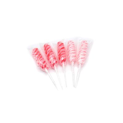 China Ready to be served Chinese Sweet Hot Selling Assorted Colors Twist Lollipop Hard Candy for sale