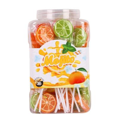 China Ready to be served Lemon Shape Mixed Color Candy Supplier Lollipop Hard Candy Manufacturer for sale