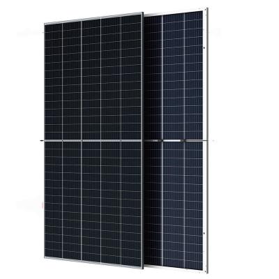 China Beepow high quality 550w solar power panels half 550 watt solar photovoltaic panels 182mm double glass 182mmx91mm for sale