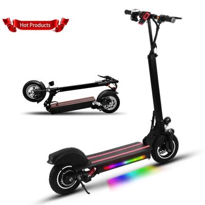 China EU Warehouse 600W 48V Scooter Electrico Adulto Double Motor Electric Scooter Unisex Off Road Electric Scooter for sale