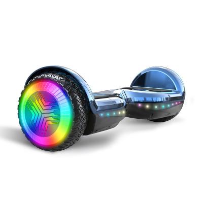 China Bluetooth HOVERBOARD speaker +led Lights+APP 300W RGB LED SELF BALANCING SCOOTER 6.5