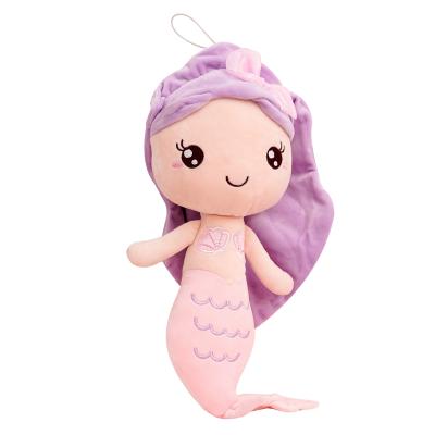 China Soft Plush Toy Children's Doll Girl Princess Mermaid Birthday Gift Sleeping Comfort for sale