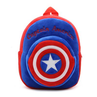 China High Quality Creative Stuffed Cartoon Plush Toy Superhero Spiderman Bag For Children for sale