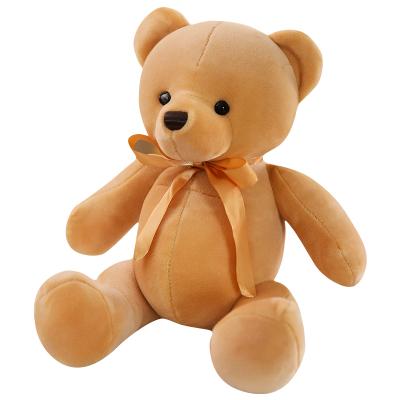 China Custom Stuffed Plush Stretch Teddy Super Soft Plush Toy Kids Hug Knuckle Bear for sale