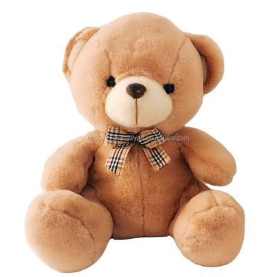 China Custom Lovely Plush Maker Teddy Bear Plush Soft Animal Toy With Bowknot for sale