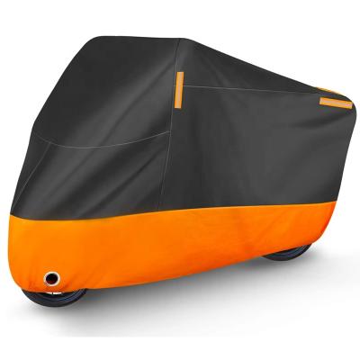 China Milde Ultraviolet-proofMoistureproof Waterproof/Dustproof Less MOQ Motorcycle Covers Waterproof Bike Cover Motorbike Cover For Outdoor for sale