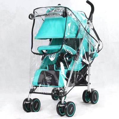 China Keep Baby Warm Chinese Universal Rain Cover Baby Pram Car Seat Weather Shield Umbrella Wind Rain Fog Plastic Plastic Waterproof Cover For Strollers for sale