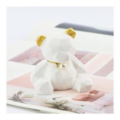 China New scented arrive Bear style expansion incense handmade single row stone for gift for sale