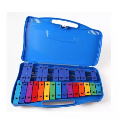 China Toy 25 Musical Notes Colorful Chromatic Xylophone With 25 Key Metal Keys Toy Xylophone Metallophone for sale