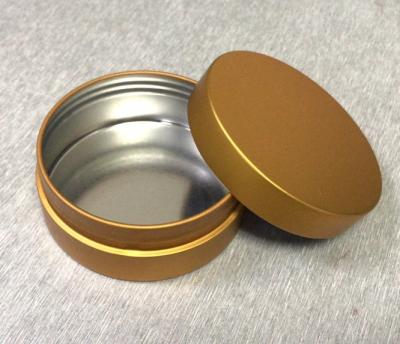 China Fashion Direct Empty Cigarette Metal Materials Factory Sale Round Cr Recycled Tin Box Child Proof Tin Screw Cap Tin for sale