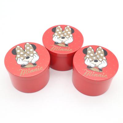 China Light Fashion New Design Kids Cartoon High End Candy Tin Box for sale