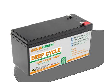 China Cheap deep cycle 12v 12ah home appliances lithium ion rechargeable solar battery bank solar powered battery for sale