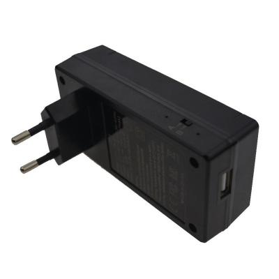 China Home Appliances EU USA Plug Power Supply Wall Mount 12v 12W 24w Wall Socket AC to DC Mini UPS Adapter for sale