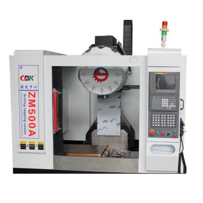 China Fast Speed ​​CE Certificate CNC Vertical Drilling Milling Machine Tapping Center ZM-500A M12*3*120 for sale