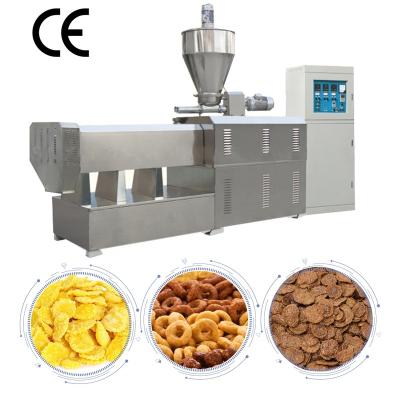 China Costumized oat flake production line breakfast cereal oat flake extruder machine for sale