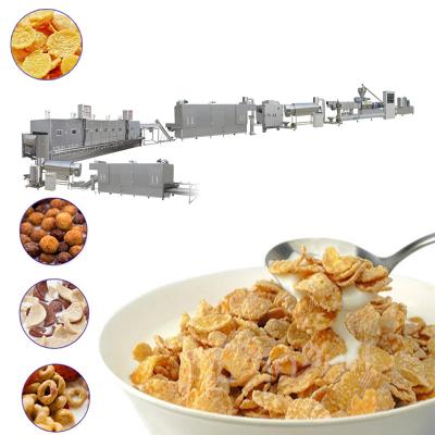 China China Costumized Cornflakes Making Machine Oatmeal Machine Breakfast Cereal Production Line for sale