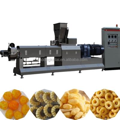 China High efficiency twin screw extruder food machine puffed corn snack food extruder making machine for sale