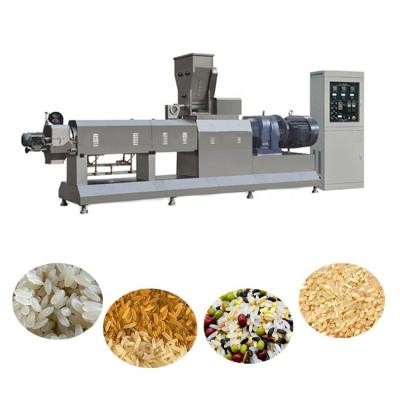 China Rice Flour Enriched Rice Machine Artificial Rice Making Machine Nutrition Rice Making Machine Extruder Production Line for sale