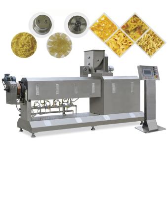 China Instant Screw Extruder Macaroni Hotels Stainless Steel Doubles Pasta Making Machine for sale