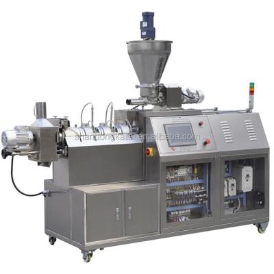 China Low Energy High Efficiency Best Quality 10-50kg Lab Double-screw Food High Speed ​​Hi-tech Extruder for sale