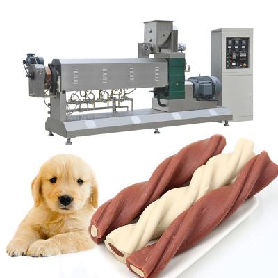 China Pet Pet Food Making Production Machine Pet Chewing Dog Treats Making Machine for sale