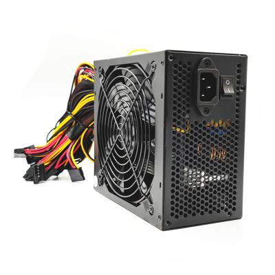 China Silence 1600W ATX Power Supply 1600W Switching PSU for 6 GPU power supplies 110V 220V 1600w for sale