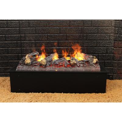 China Cassette 600 Log Set Log Version Water Contemporary Electric Fireplace Steamer Electric Humidifier Waterdamp Haard for sale