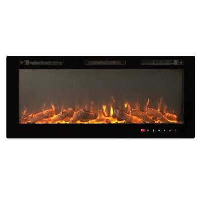 China Contemporary 60 INCH WALL MOUNTED INSERT FREE FIREPLACE WITH WIFI CONTROL & BLUE TOOTH SPEAKER MOBILE PHONE APP CONTROL MULTI FLAME for sale