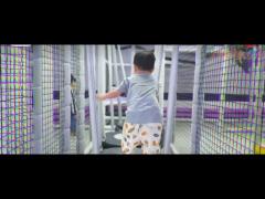 100kg - 500kg Capacity Indoor Ninja Playground Safety Playground Indoor Equipment For Training