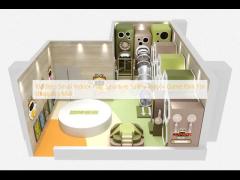 Toddlers Small Indoor Play Structure Safety Indoor Game Park For Shopping Mall