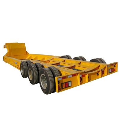 China Truck Trailer 3 Axles 40ft Skeleton Semi Trailer Skeleton Dock Semi Trailer 40ft for sale