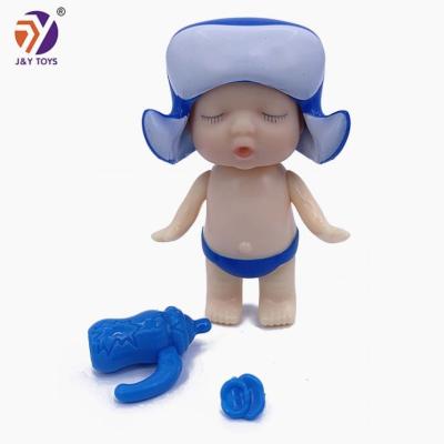 China 2021 hot sale mini doll 24 pcs vinyl silicone baby dolls wholesale kids soft silicone toys hot educational dolls with milk bottle for sale