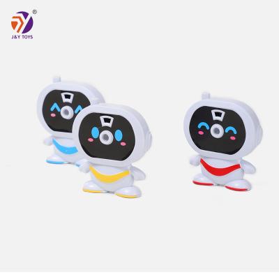 China Hot selling toy 2021 cartoon toy mini realistic camera presentation robots plastic toy set with spotlight for sale