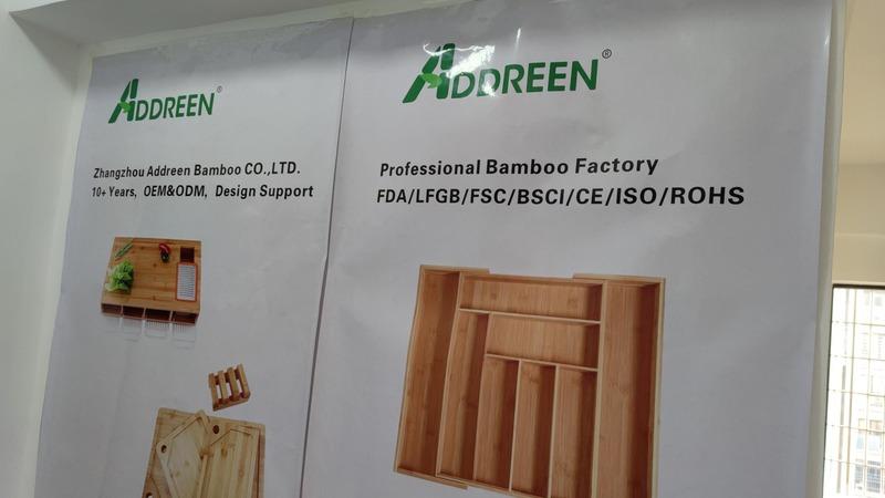 Verified China supplier - Zhangzhou Addreen Bamboo Co., Ltd.