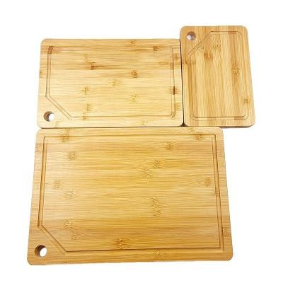 China Addreen Cheap Wood Cutting Board Best Quality Sustainable Food Grade Bamboo Cutting Board for sale