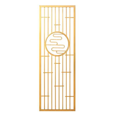 China Traditional New Design Aluminum Laser Cut Privacy Garden Decorative Fence and Room Divider Screen Cut Aluminum Screen for sale