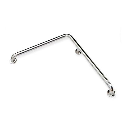 China Modern New Design L Shape Safety Stainless Steel Bathroom Old Man Multifunctional Grab Bar for sale