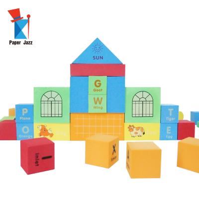 China Construction Toy Kids Foam Blocks Building Soft Stacking Foam Block Building Toys for sale