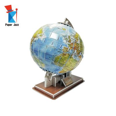 China Cartoon Toy Earth Mosaic World Earth Architecture Three-dimensional Model for sale