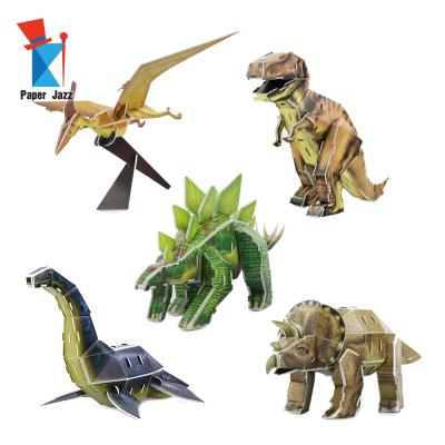 China DIY TOY DIY Toys 3D Foam Puzzle Dinosaur World Toys for sale